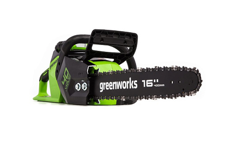 Пила цепная аккумуляторная GREENWORKS GD40CS18K5 1х5Ah 2005807UG