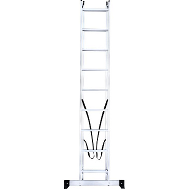 Лестница-стремянка 2-секционная алюминиевая Новая Высота Стандарт NV1220 2х9