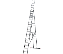 Лестница-стремянка 3-секционная алюминиевая Новая Высота NV1230 3х17