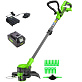 Триммер аккумуляторный GREENWORKS G24LT301K4 1х4Ah 2113207UB