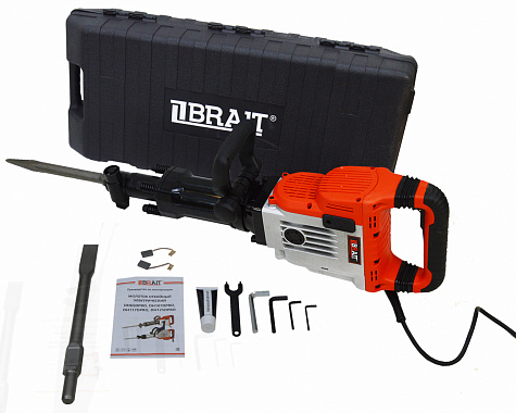 Молоток отбойный электрический HEX 30мм BRAIT DH125DPRO