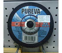 Круг шлифовальный по металлу ф125х7х22мм PUREVA (снято с произ-ва)