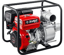 Мотопомпа бензиновая для грязной воды ЗУБР МПГ-1800