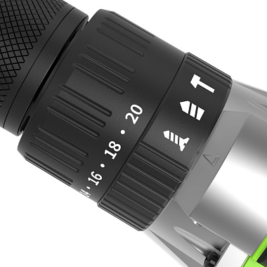 Дрель-шуруповерт ударная аккумуляторная GREENWORKS GD24DD60 1х2Ah 3704107CUA