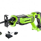 Пила сабельная аккумуляторная GREENWORKS GPT-BLRS-1 1x2Ah 1200607CUA