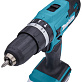 Дрель-шуруповерт ударная аккумуляторная MAKITA HP 488D006 2х2Ah