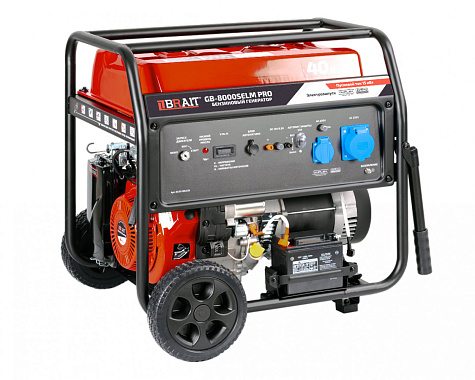 Генератор бензиновый BRAIT GB-8000SELM PRO