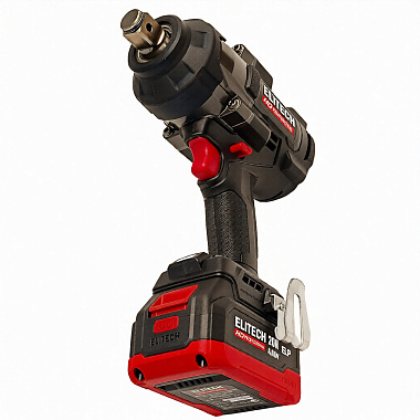 Гайковерт ударный аккумуляторный ELITECH HD CW 2016BL 2х4Ah