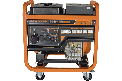 Генератор дизельный CARVER PPG-11000DE