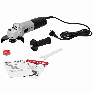 Шлифмашина угловая ИНТЕРСКОЛ УШМ-125/1000