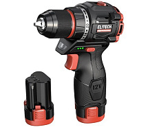 Дрель-шуруповерт аккумуляторная ELITECH HD CD 12L2 2х2Ah