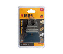 Насадка для МФИ режущая прямая по дереву,ламинату 65х1,8мм HCS DENZEL 782313