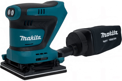 Шлифмашина вибрационная аккумуляторная MAKITA DBO 480Z без АКБ и ЗУ