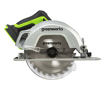 Пила дисковая аккумуляторная GREENWORKS GD24CS без АКБ и ЗУ 1500907