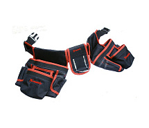 Сумка-пояс 2-ая с 20карманами + держатель для молотка MATRIX 90240