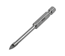 Сверло по стеклу и керамике 5мм HEX 1/4" MATRIX 72834