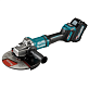 Шлифмашина угловая аккумуляторная MAKITA GA 038GT201 2х5Ah