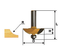 Фреза фигерейная горизонтальная 89х16мм хв.12мм ЭНКОР 9326