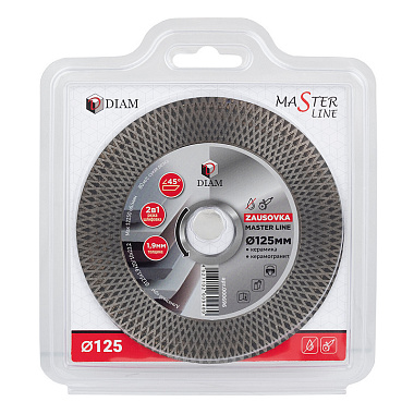 Круг алмазный 125x1,9x10x22 DIAM ZAUSOVKA Master Line 000696