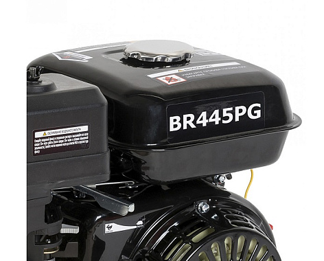 Двигатель бензиновый BRAIT BR445PG (17л.с.,вал под шлицы 25мм)