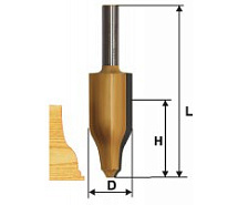 Фреза фигерейная вертикальная ф25.4х41.3мм хв.12мм ЭНКОР 