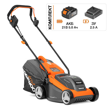 Газонокосилка аккумуляторная DAEWOO DLM 3221Li SET 1х5Ah
