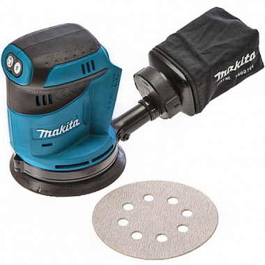 Шлифмашина эксцентриковая аккумуляторная MAKITA DBO 180Z без АКБ и ЗУ