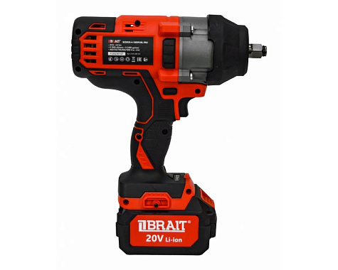 Гайковерт аккумуляторный BRAIT BCIW20-4-1000PUBL PRO 1х4Ah