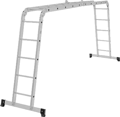 Лестница-трансформер алюминиевая Новая Высота NV1320 4х5