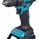 Дрель-шуруповерт ударная аккумуляторная MAKITA DHP 490SFJ 2х3Ah