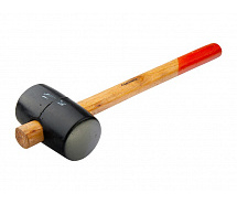 Киянка резиновая (черная) с деревянной ручкой 450г SPARTA 111505