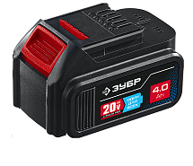 Аккумулятор 20V 4Ah Li-Ion ЗУБР Профи ST7-20-4