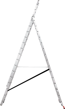 Лестница-стремянка 3-секционная алюминиевая Новая Высота Стандарт NV1230 3х15