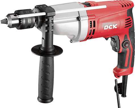 Дрель 2-скоростная ударная DCK KZJ20