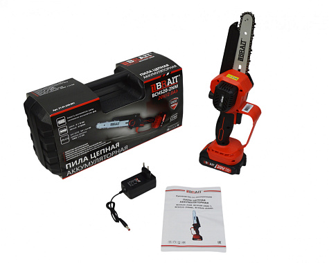 Пила цепная аккумуляторная BRAIT BCHS 20-2NM 1х2Ah
