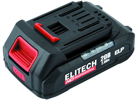 Аккумулятор 20V 2Ah Li-lon ELITECH HD RCB 2020S