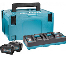 Набор: BL 4050F 40V 5Ah Li-ion 2шт + DC 40RB MAKITA 191U18-9