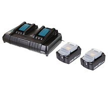 Набор: BL 1860B 18V 6,0Ah Li-ion 2шт + DC 18RD MAKITA MKP3G182 198080-9