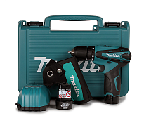 Дрель-шуруповерт аккумуляторная MAKITA DF 330DWE 2х1,3Ah