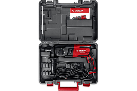 Перфоратор электрический ЗУБР П-24-750 SDS plus