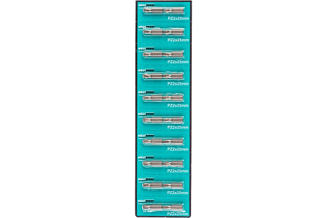 Бита крестовая PZ2х25мм 1/4" WHIRLPOWER