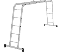 Лестница-трансформер алюминиевая 340 мм Новая Высота Стандарт NV1320 4х5