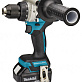 Дрель-шуруповерт аккумуляторная MAKITA DDF 486RT 1х5Ah