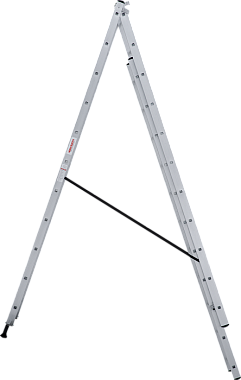 Лестница-стремянка 3-секционная алюминиевая Новая Высота Стандарт NV1230 3х11
