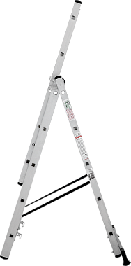 Лестница-стремянка 3-секционная алюминиевая Новая Высота NV1230 3х5