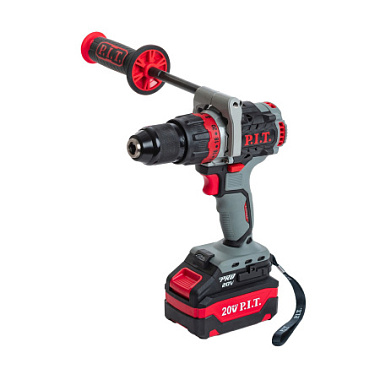 Дрель-шуруповерт ударная аккумуляторная PIT PSB 20H-13C/2 X-DRIVER 2х4Ah