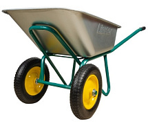 Тачка строительная 2-х колесная пневмо колеса LINSTOR 32.110.240