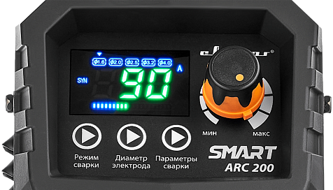 Аппарат сварочный MMA СВАРОГ REAL SMART ARC 200 BLACK (Z28303)
