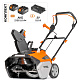 Снегоуборщик аккумуляторный DAEWOO DAST 5542Li SET 2x5Ah