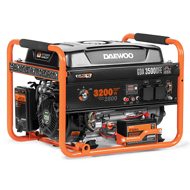 Генератор бензиновый газовый DAEWOO GDA 3500 DFE